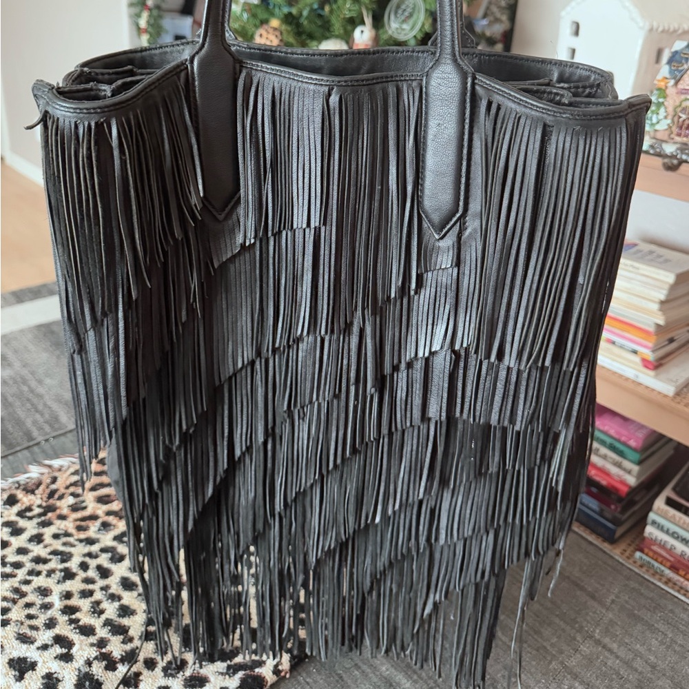 Elizabeth and James Fringe Tote